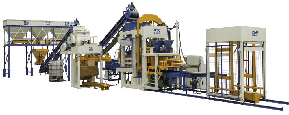 A150-76/122 Automatic Concrete Block Production Line A150-76/122 Automatic Concrete Block Production Line